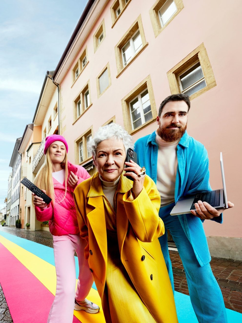 Le défilé du multimédia avec bli bla blo net+